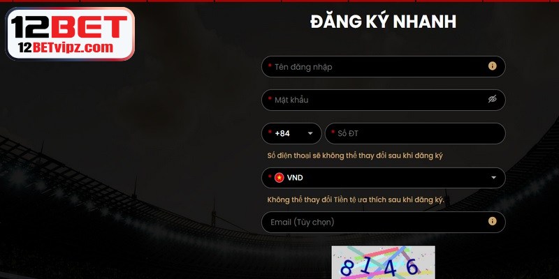 Nạp Tiền 12BET - Cách Sở Hữu Vốn Cược Nhanh Chóng 8 Hướng dẫn quy trình đăng ký 12BET cho tân thủ